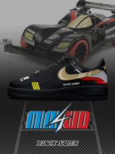 Schwarze Säbel V.1 Custom Sneakers